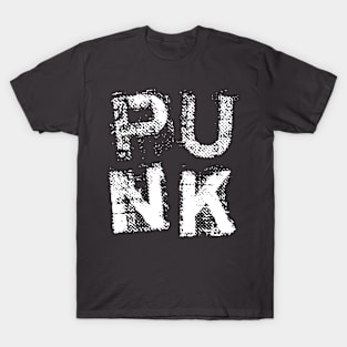 punk logo text T-Shirt